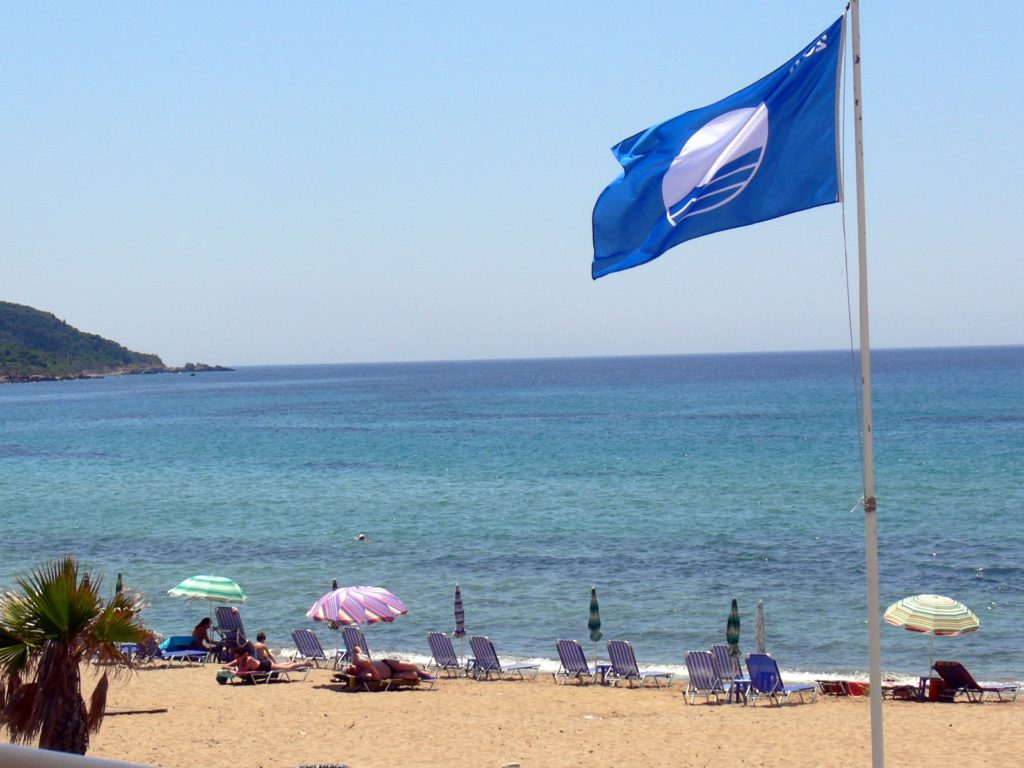 grecia mare bandiere blu 2020