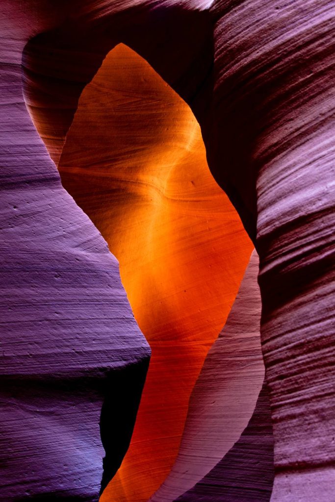 Antelope Canyon grotte luce arizona stati uniti
