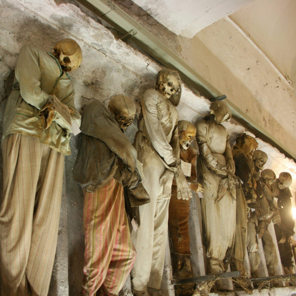 mummie catacombe frati cappuccini palermo