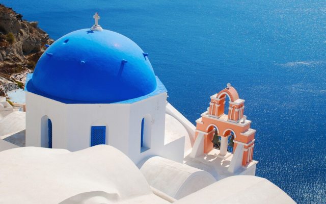 grecia isole case perche colori bianco blu