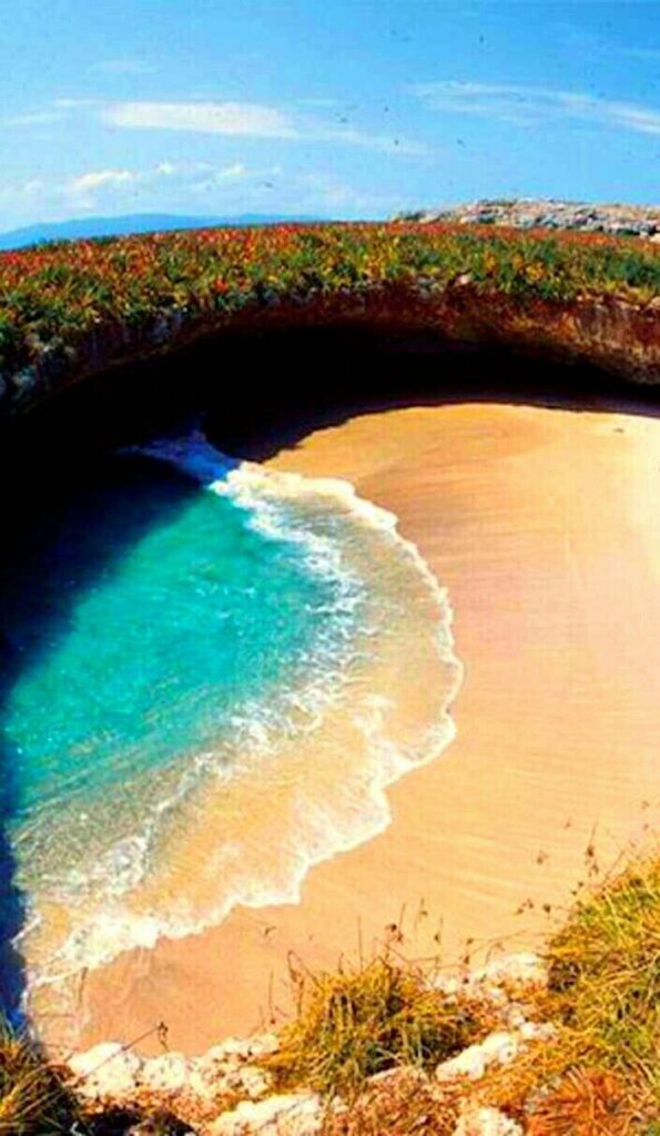 messico playa del amor isole marietas bomba